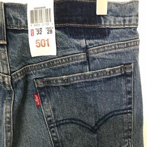 Levis 501 Altered Skinny Jeans